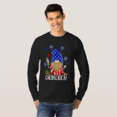 Gnomes USA Independence Day 4th Of July American P T-shirt (Voorkant volledig)