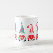 Gnomes waar ik van hou, jullie kletsen Valentijnsd Koffiemok (Center)