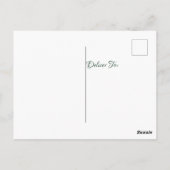 Gnomes wensen u een kerstfeest met Berry Briefkaart (Achterkant)