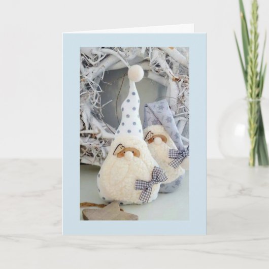 GNOMES WETEN HOE ZE MOETEN ZEGGEN **VROLIJK KERSTF FEESTDAGEN KAART (Voorkant)