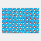 Gnomes Wrapping Paper Flat Sheet Set van 3 (Voorkant 3)