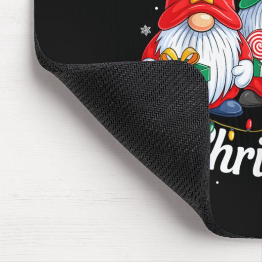 Gnomes Xmas Funny Merry Christmas Gnomes Men Women Muismat (Hoek)