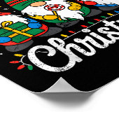 Gnomes Xmas Funny Merry Christmas Gnomes Men Women Poster (Hoek)