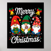 Gnomes Xmas Funny Merry Christmas Gnomes Men Women Poster (Voorkant)