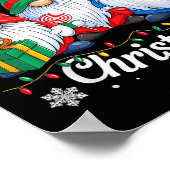 Gnomes Xmas Funny Merry Christmas Gnomes Men Women Poster (Hoek)
