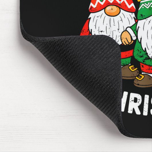 Gnomes Xmas Funny Merry Christmas Squad For Men Wo Muismat (Hoek)