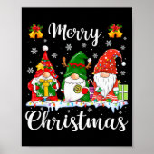 Gnomes Xmas Shirts Merry Christmas Men Women Kids  Poster (Voorkant)