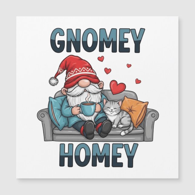 Gnomey homey gnoom thuis (Voorkant)