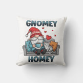 Gnomey homey gnoom thuis kussen (Voorkant)