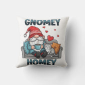 Gnomey homey gnoom thuis kussen (Achterkant)