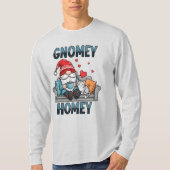 Gnomey homey gnoom thuis t-shirt (Voorkant)