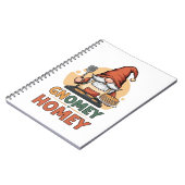 Gnomey huiselijke pannenkoeken ontwerp notitieboek (Linkerzijde)