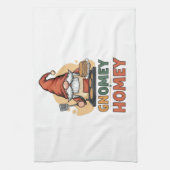 Gnomey huiselijke pannenkoeken ontwerp theedoek (Verticaal)