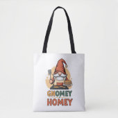 Gnomey huiselijke pannenkoeken ontwerp tote bag (Voorkant)