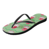 Gnomie Kerst Flip Flops (Schuin)