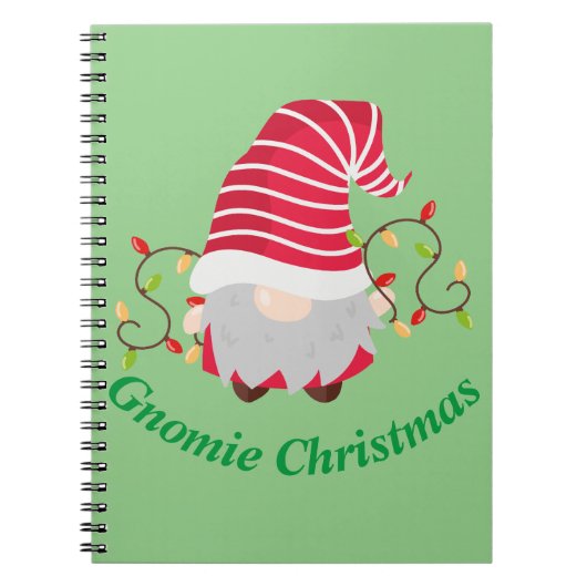Gnomie Kerst notitieboek (Voorkant)