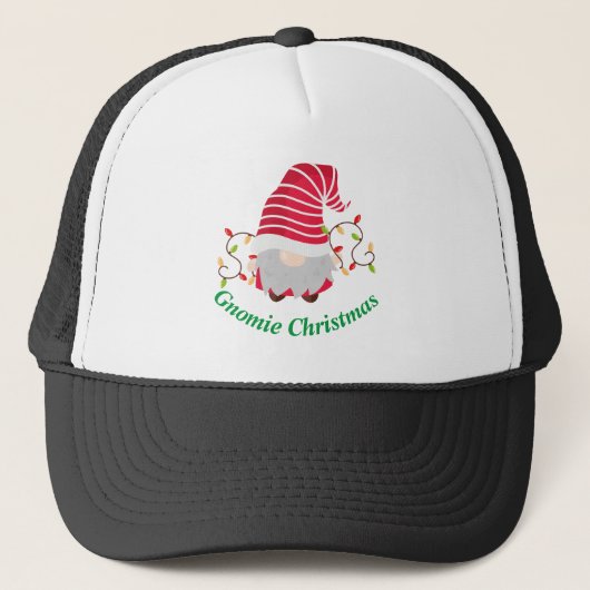 Gnomie kerst Trucker Hat Pet (Voorkant)