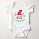 Gnomie kerstBaby Bodysuit (Voorkant)
