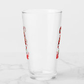 Gnomie kerstglas glas (Links)
