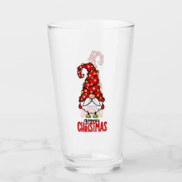 Gnomie kerstglas glas