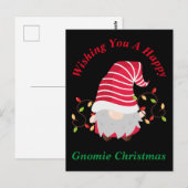 Gnomie Kerstkaart Briefkaart (Voorkant / Achterkant)