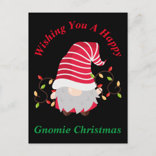 Gnomie Kerstkaart Briefkaart