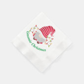 Gnomie Kerstmis Napkins Servet (Hoek)