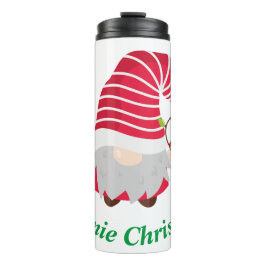 Gnomie Kerstmis Thermal Tumbler Thermosbeker