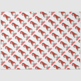 Gnomie Kerstmis Tissuepapier