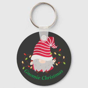 Gnomie kerstSleutelhanger Sleutelhanger