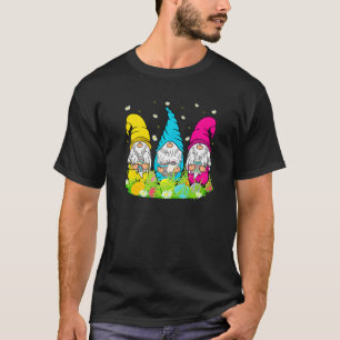 Gnomies Bunny Gnome Paaseieren Happy Paasdag T-shirt