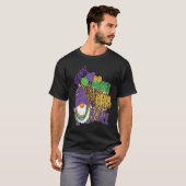 Gnomies Chibi Happy Mardi Gras Gnome Unique T-shirt (Voorkant volledig)