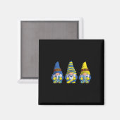 Gnomies Down Syndrome Awareness Day Geschenken Maa Magneet (Voorkant / Achterkant)