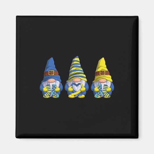 Gnomies Down Syndrome Awareness Day Geschenken Maa Magneet (Voorkant)
