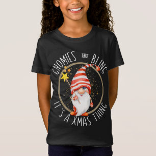 Gnomies En Bling Het Is Een Kerstmis Ding - Schatt T-shirt