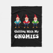 Gnomies Fleece Deken (Voorkant)