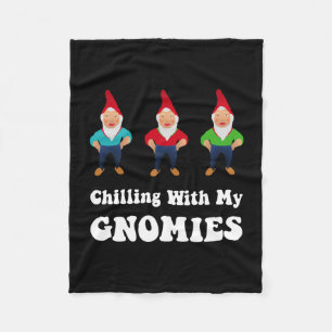 Gnomies Fleece Deken