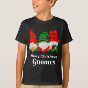 Gnomies Kerstcadeaus Gnomo Gnomes Vrienden Merry T-shirt