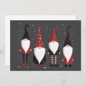 Gnomies Lover Funny Gnome Kerstmis Feestdagenkaart (Voorkant / Achterkant)