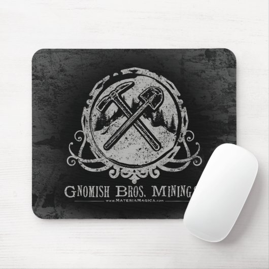 Gnomish - Mousepad Muismat (Met muis)