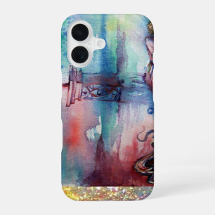 GNOMON EN DE VROUW VAN HET MEER Fantasie iPhone 16 Hoesje