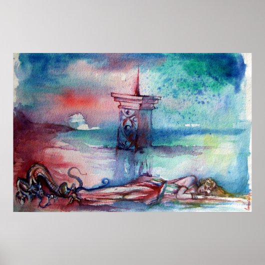 GNOMON EN DE VROUW VAN HET MEER POSTER (Voorkant)