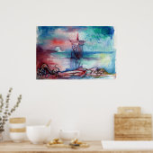 GNOMON EN DE VROUW VAN HET MEER POSTER (Keuken)