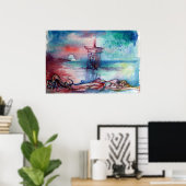 GNOMON EN DE VROUW VAN HET MEER POSTER (Thuiskantoor)