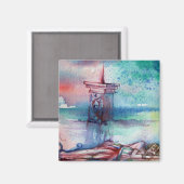 GNOMON EN MERK MAGNEET (Voorkant / Achterkant)