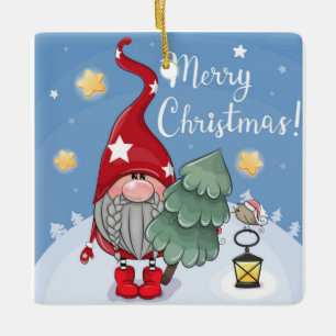 **GNOMVRIENDEN OF GEZINSLEDEN** KERAMISCH ORNAMENT