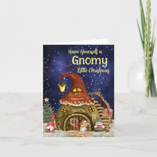 Gnomy Kerst Kaart