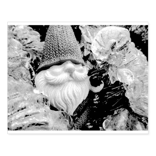 Gnoom 03, bevroren rubberstempel (Afrduk)