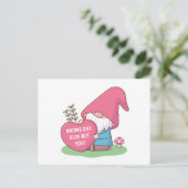 Gnoom een andere maar jij, Cute Love Pun Briefkaart (Staand voorkant)