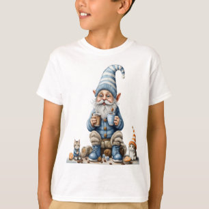 Gnoom en winterseizoen t-shirt